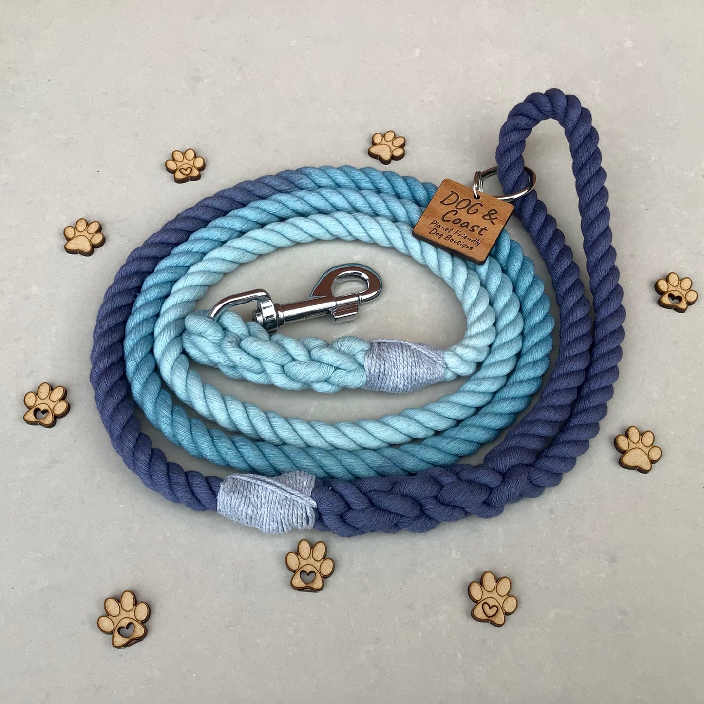 Ocean Waves Rope Collar