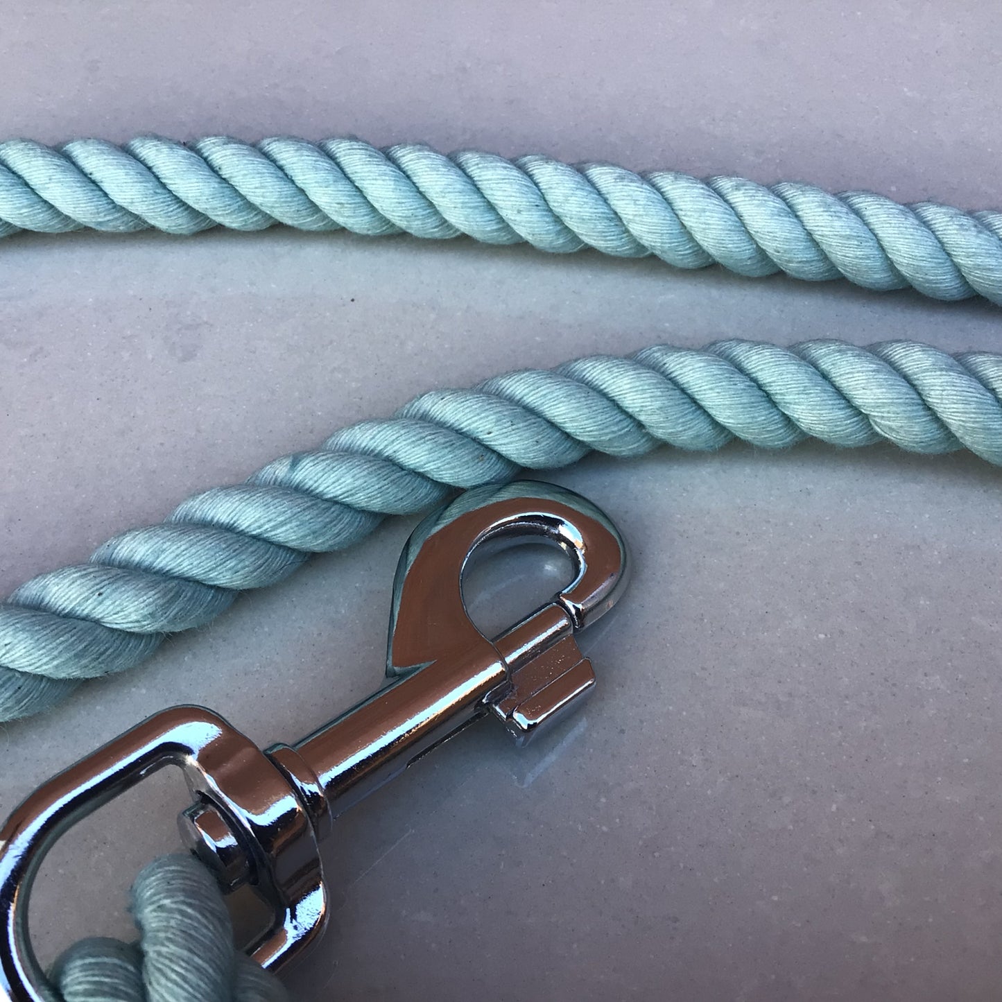 Sage Green Rope Lead