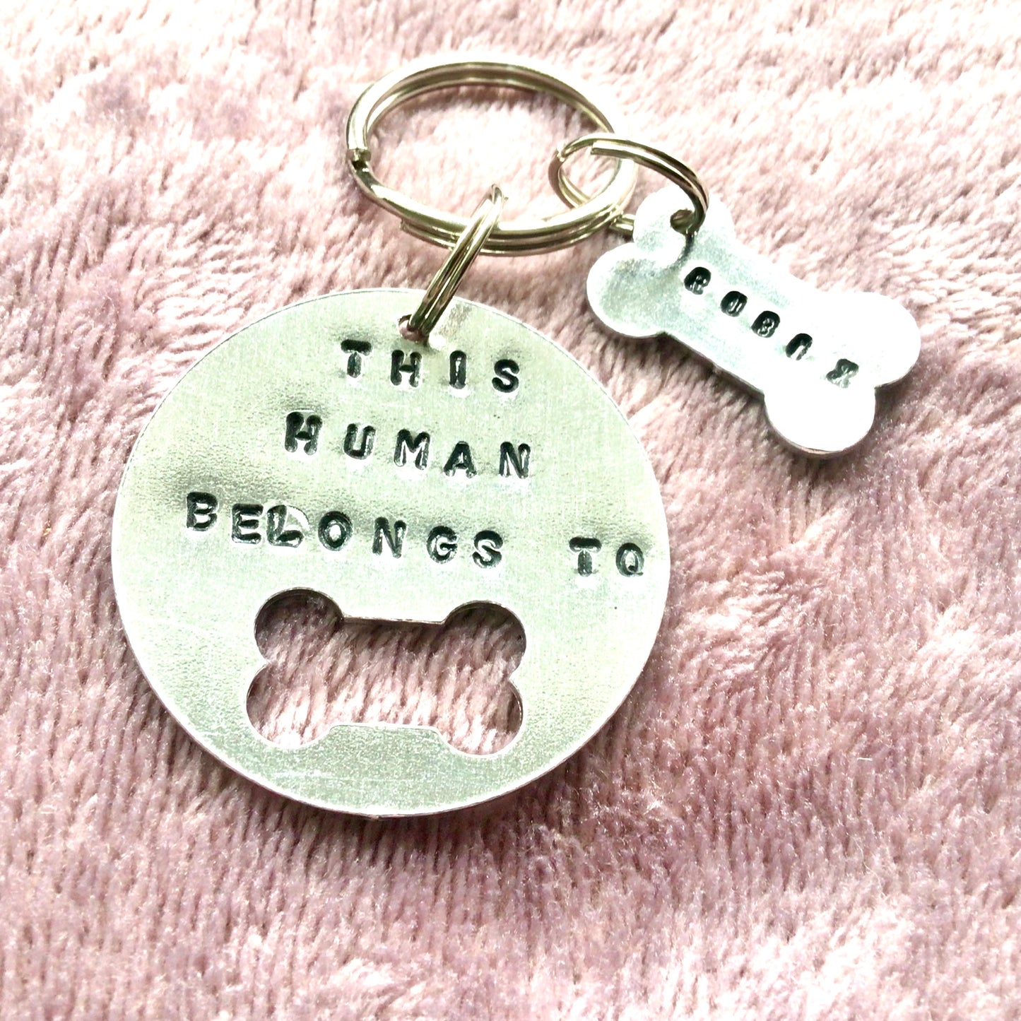 This Human Belongs To Keyring