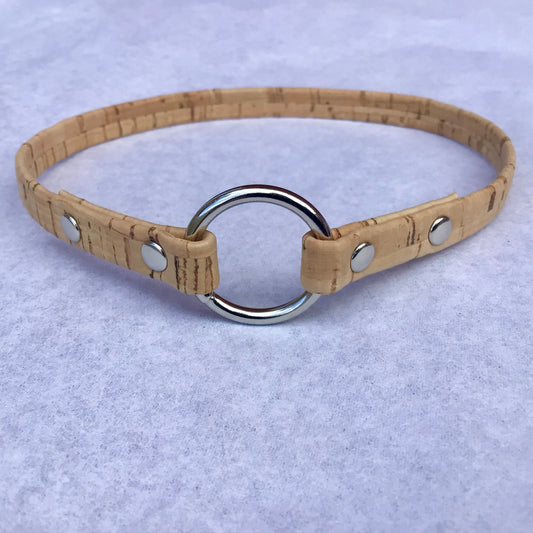 Natural Cork ID Cork Collar