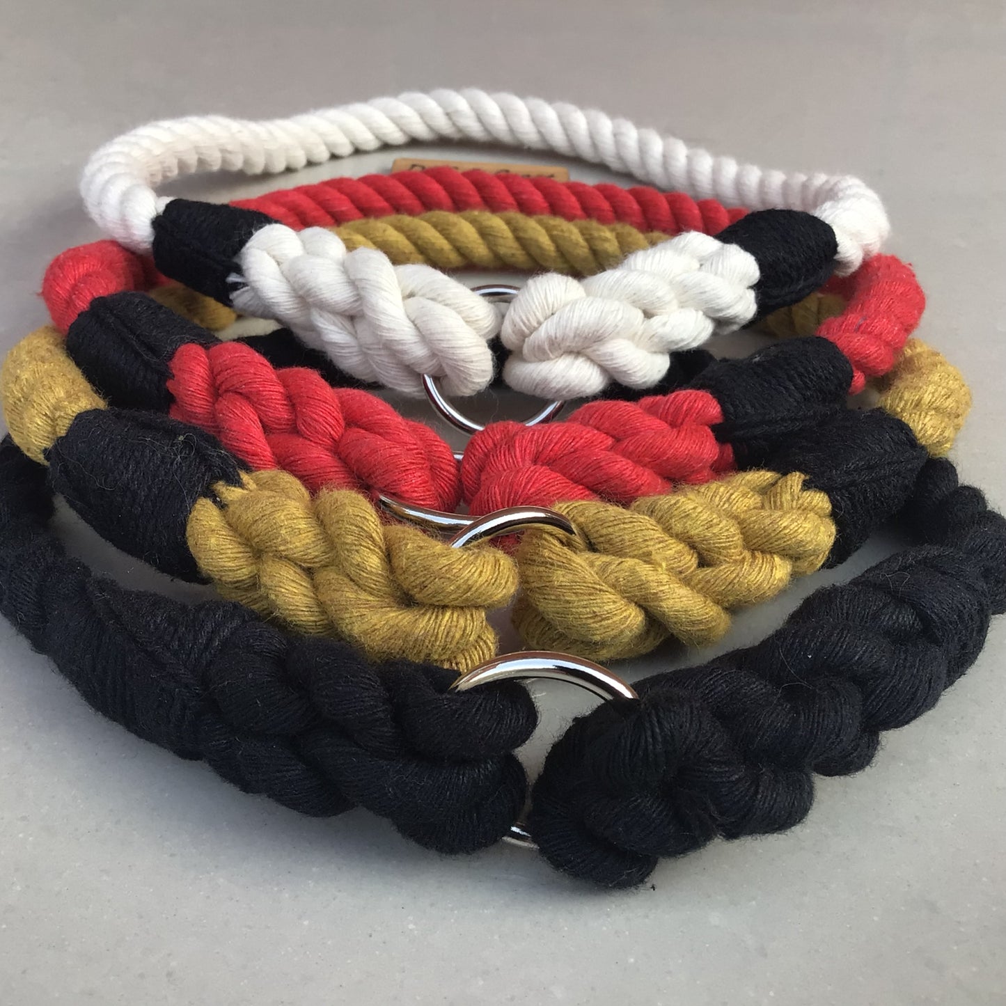 Chunky Rope ID Rope Collar