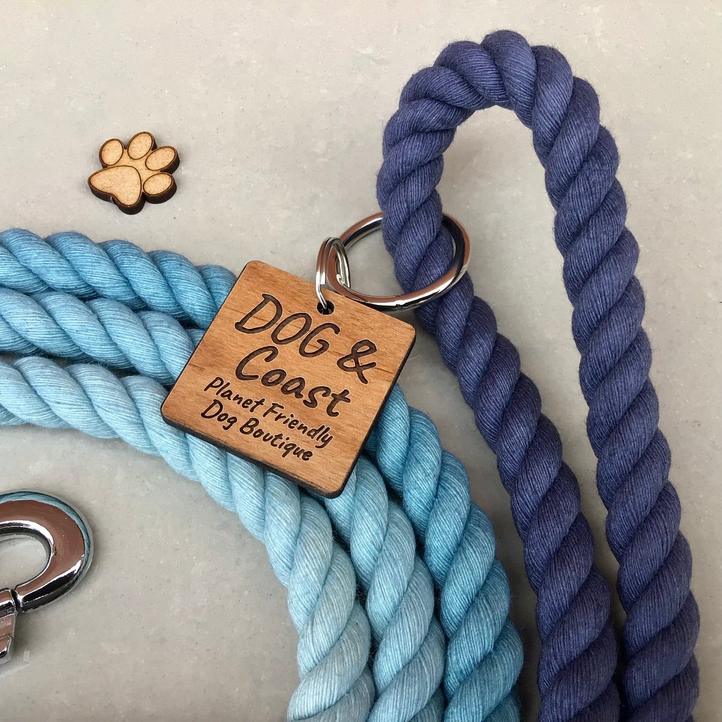 Ocean Waves Rope Collar