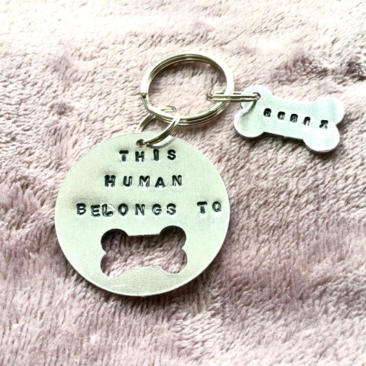 This Human Belongs To Keyring