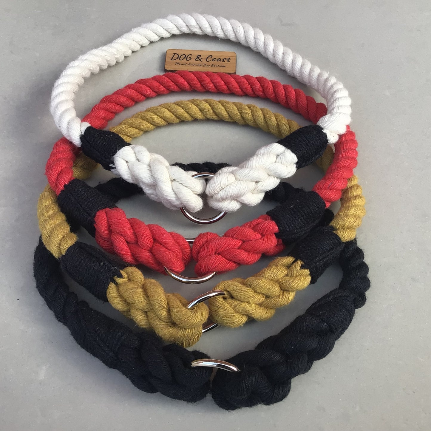 Chunky Rope ID Rope Collar