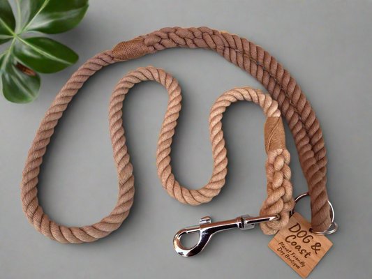 Caramel Latte Rope Lead