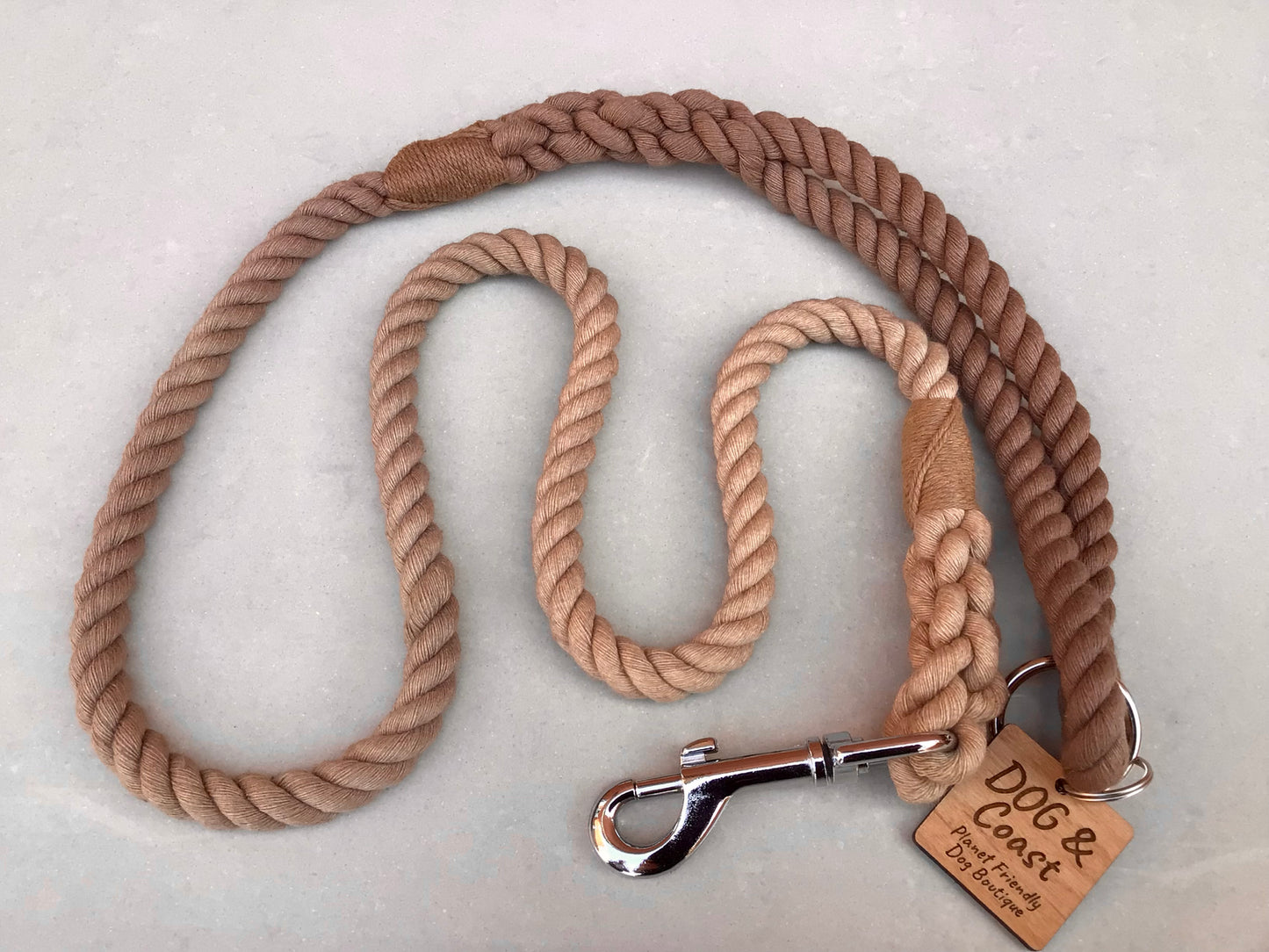 Caramel Latte Rope Lead