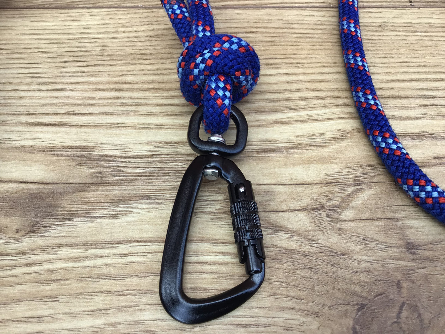 Navy Blue Climbing Rope Lead