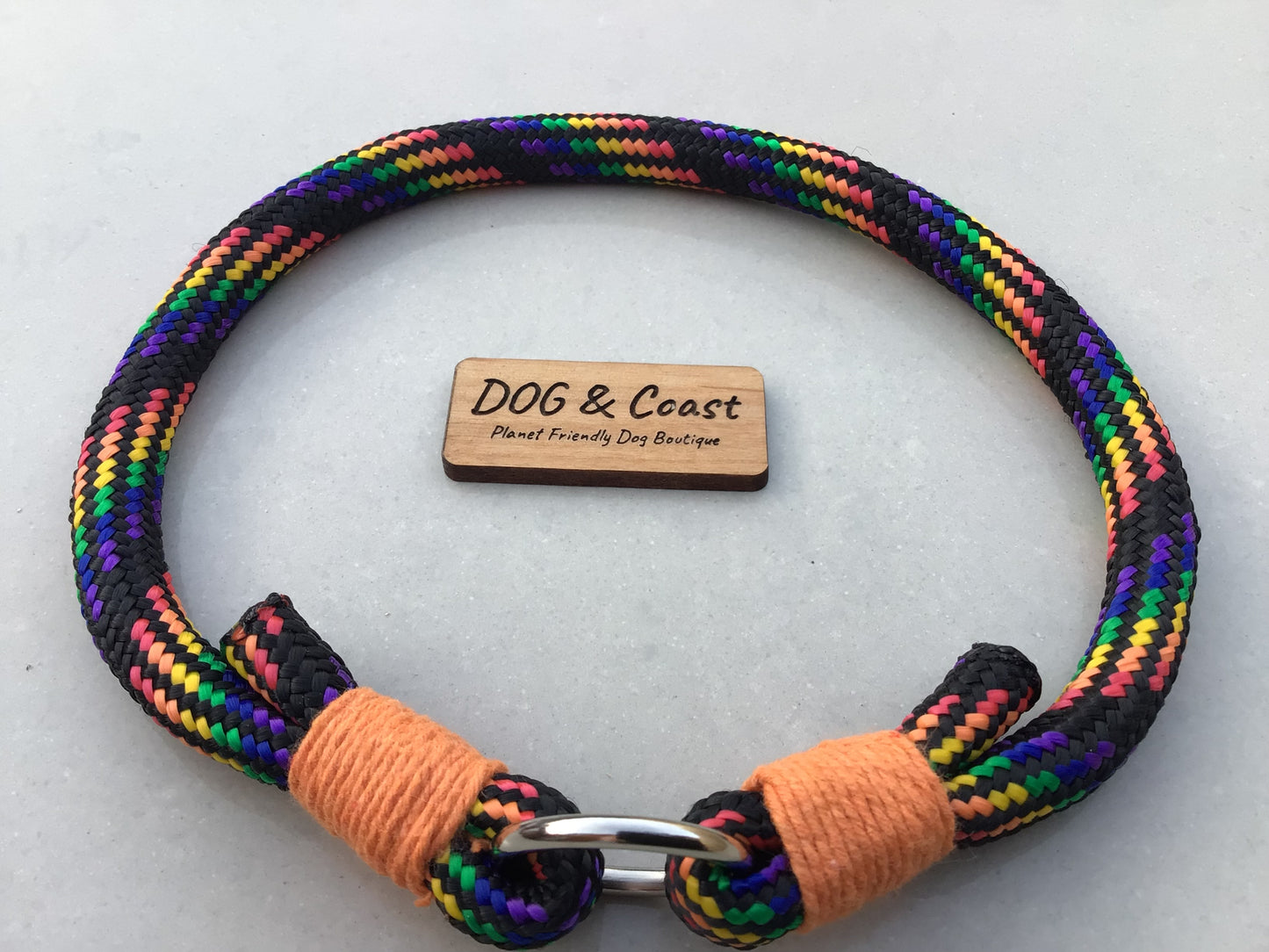 Rainbow PPM ID Rope Collar