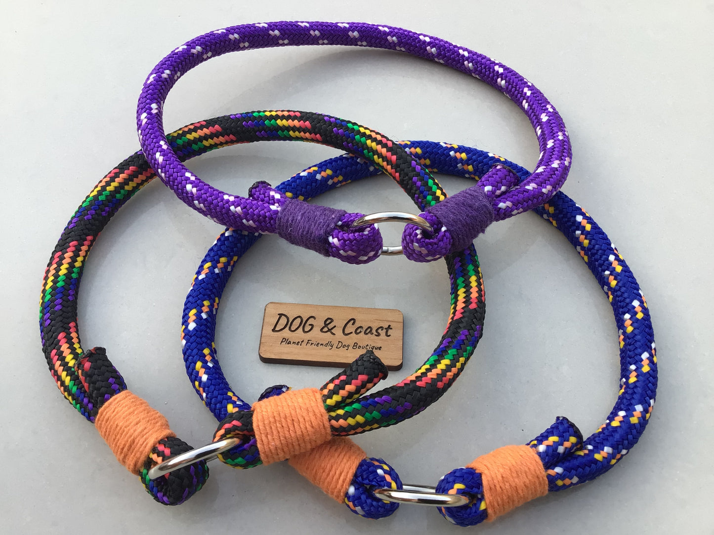 Purple PPM ID Rope Collar