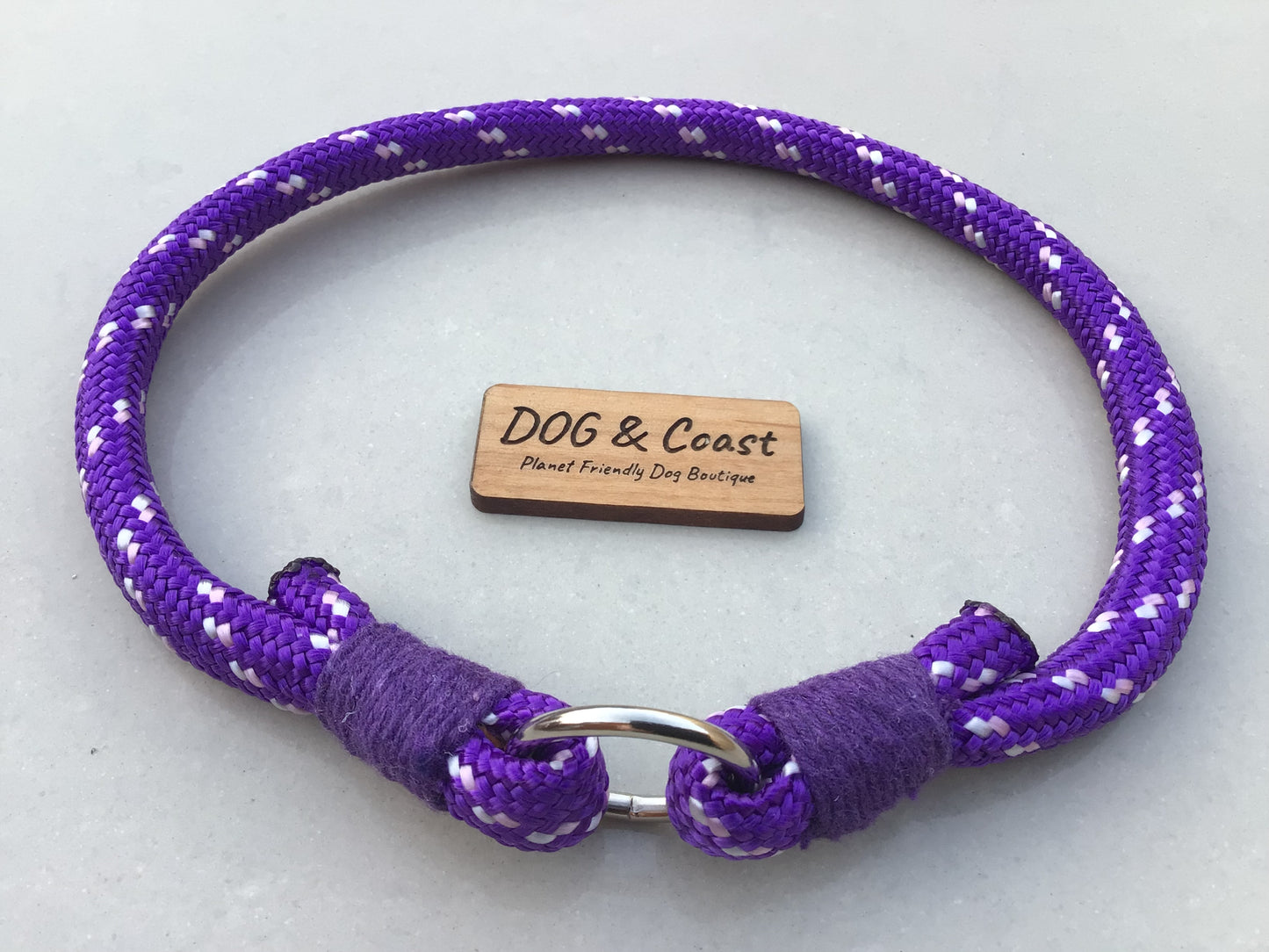 Purple PPM ID Rope Collar