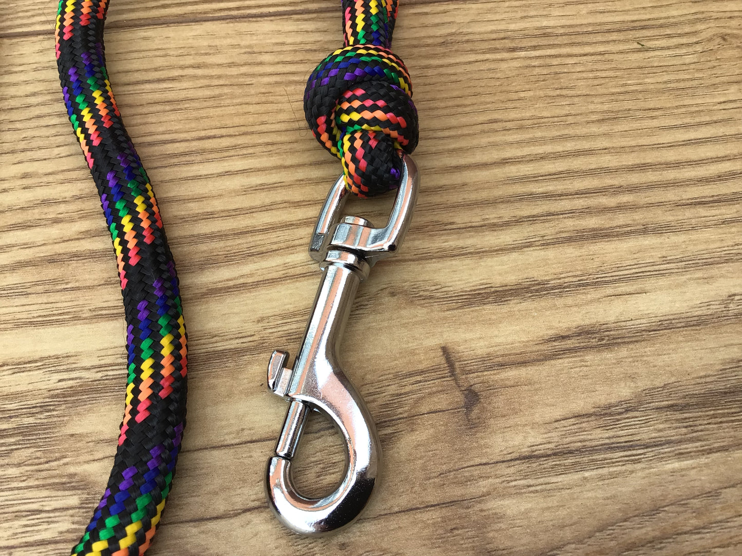 Rainbow Rope Dog Lead