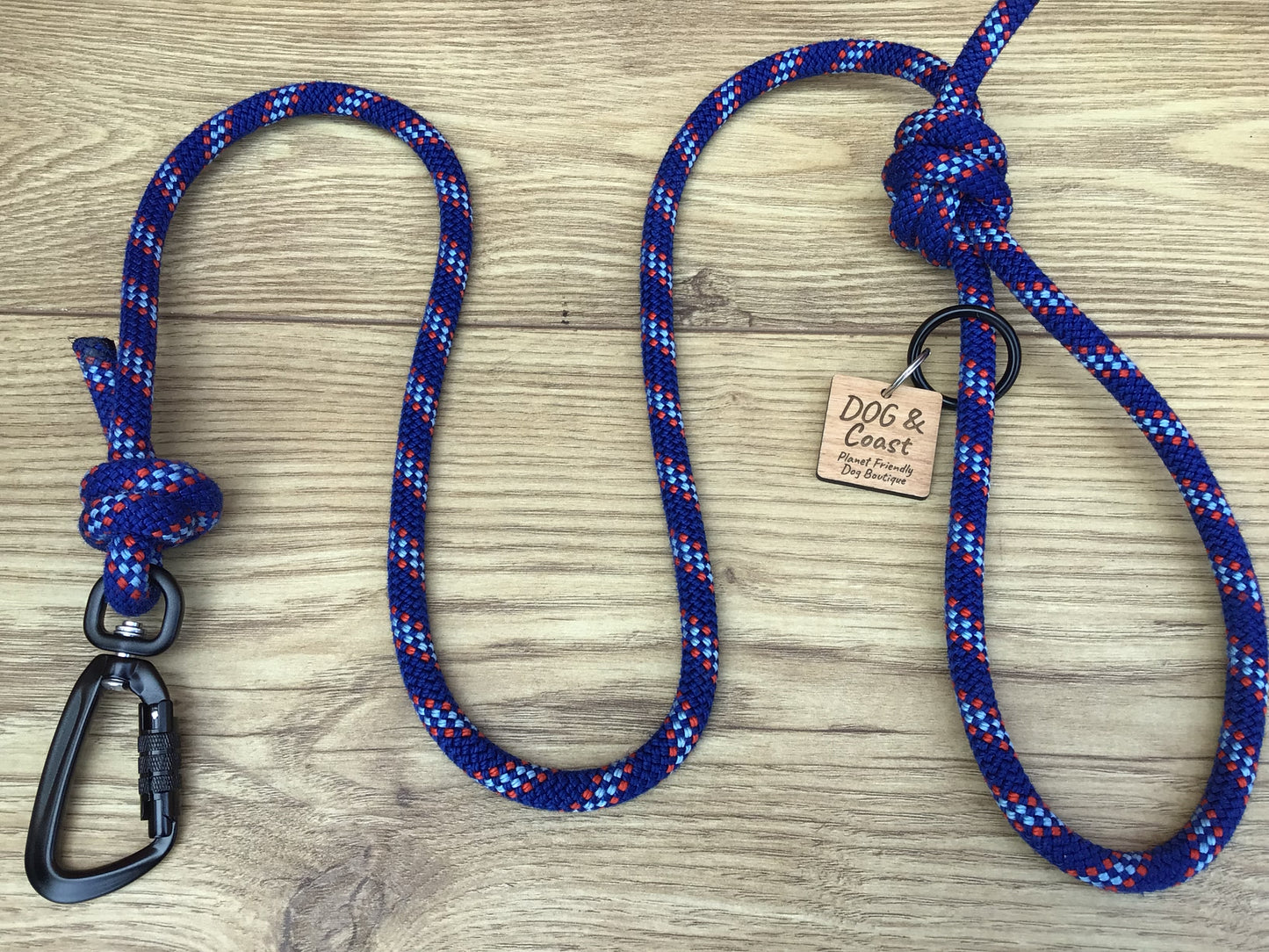 Navy Blue Climbing Rope Lead