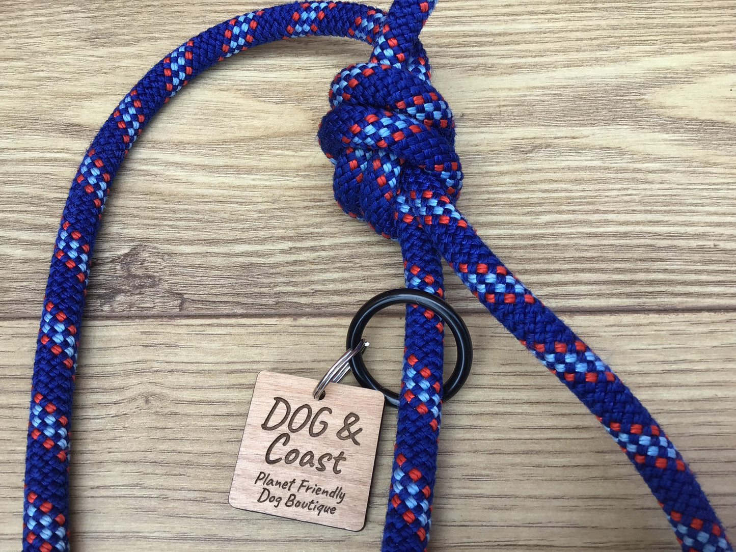 Navy Blue Climbing Rope Lead