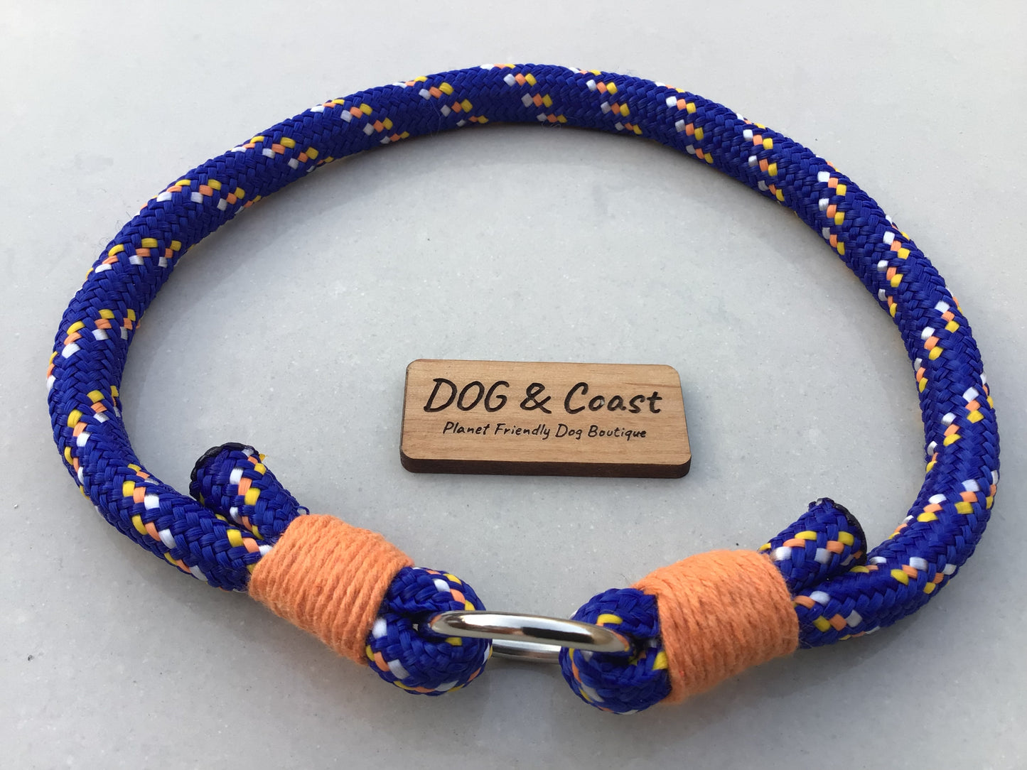 Blue PPM ID Rope Collar