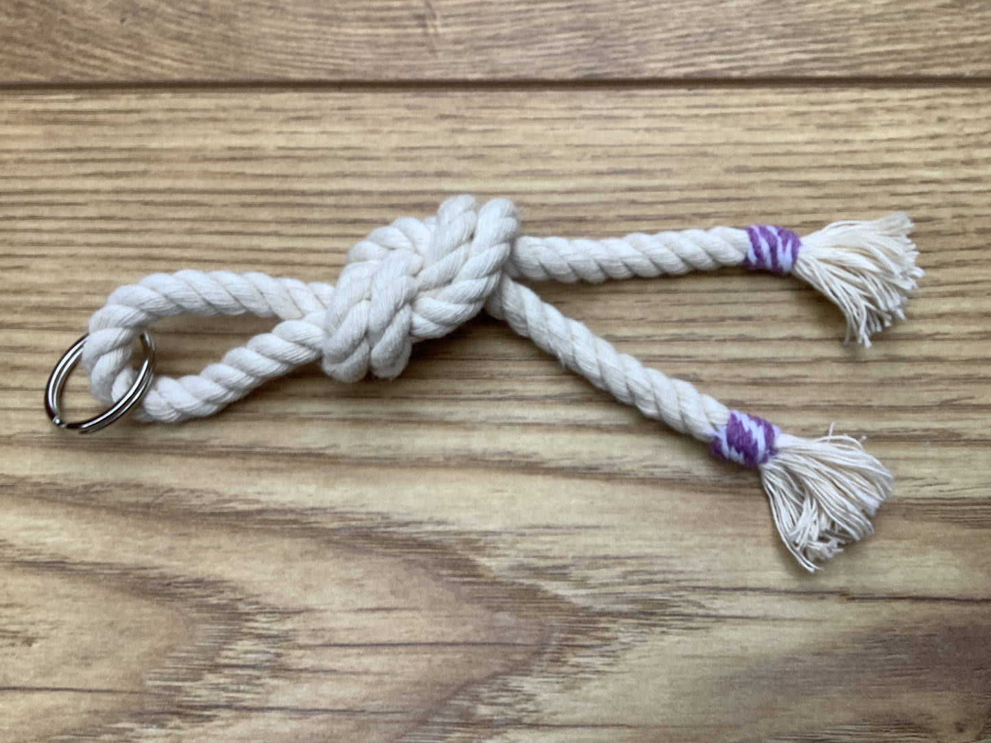 Knotted Rope Key Ring