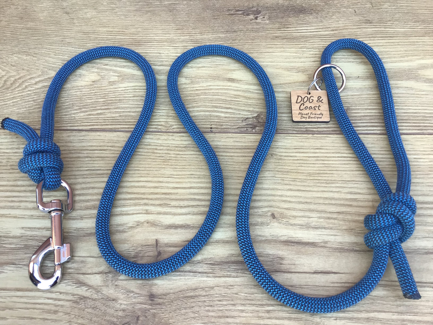 Blue Climbing Rope Lead