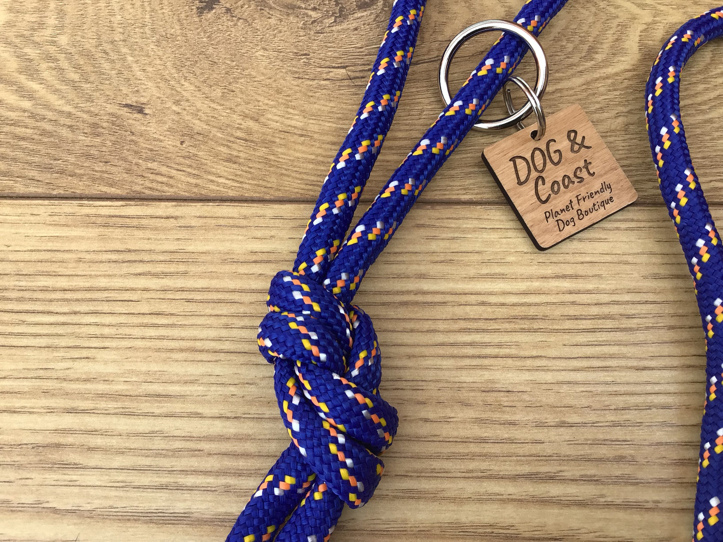 Blue Rope Dog Lead