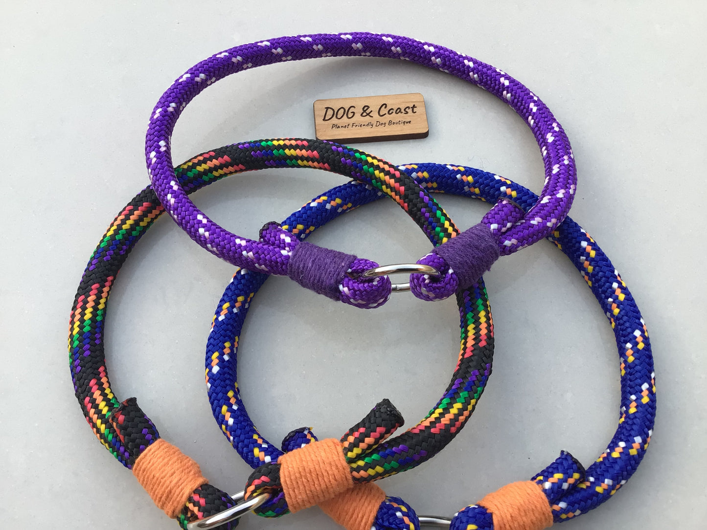 Purple PPM ID Rope Collar